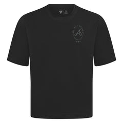 Atlanta Braves Levelwear Register Oversized Luxe Signature Knit T-Shirt discount