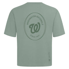 Washington Nationals Levelwear Register Oversized Luxe Signature Knit T-Shirt Sale