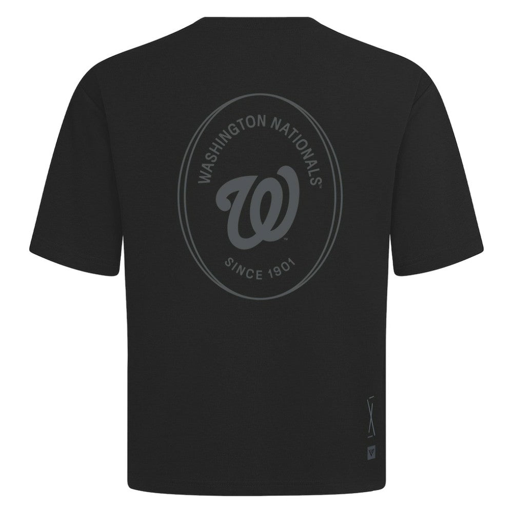 Washington Nationals Levelwear Register Oversized Luxe Signature Knit T-Shirt Online