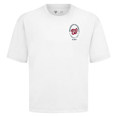 Washington Nationals Levelwear Register Oversized Luxe Signature Knit T-Shirt Near Me