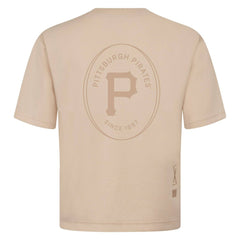 Pittsburgh Pirates Levelwear Register Oversized Luxe Signature Knit T-Shirt Sale