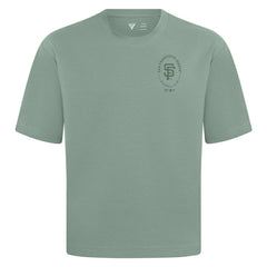 San Francisco Giants Levelwear Register Oversized Luxe Signature Knit T-Shirt Clearance