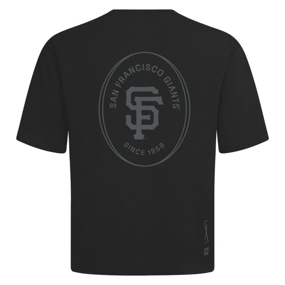 San Francisco Giants Levelwear Register Oversized Luxe Signature Knit T-Shirt Lifestyle