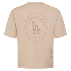 Los Angeles Dodgers Levelwear Register Oversized Luxe Signature Knit T-Shirt for sale