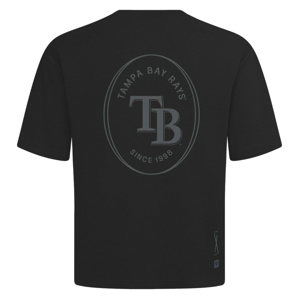 Tampa Bay Rays Levelwear Register Oversized Luxe Signature Knit T-Shirt discount
