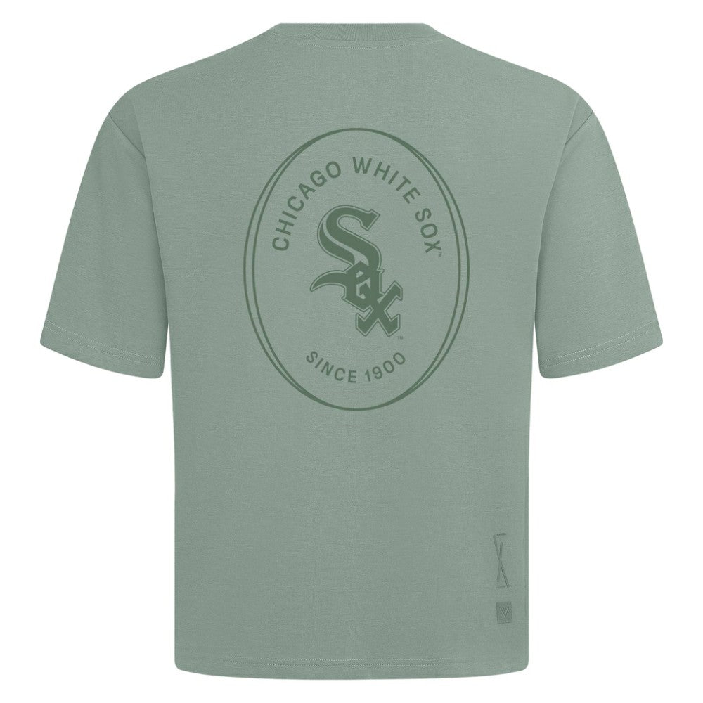 Chicago White Sox Levelwear Register Oversized Luxe Signature Knit T-Shirt On Sale