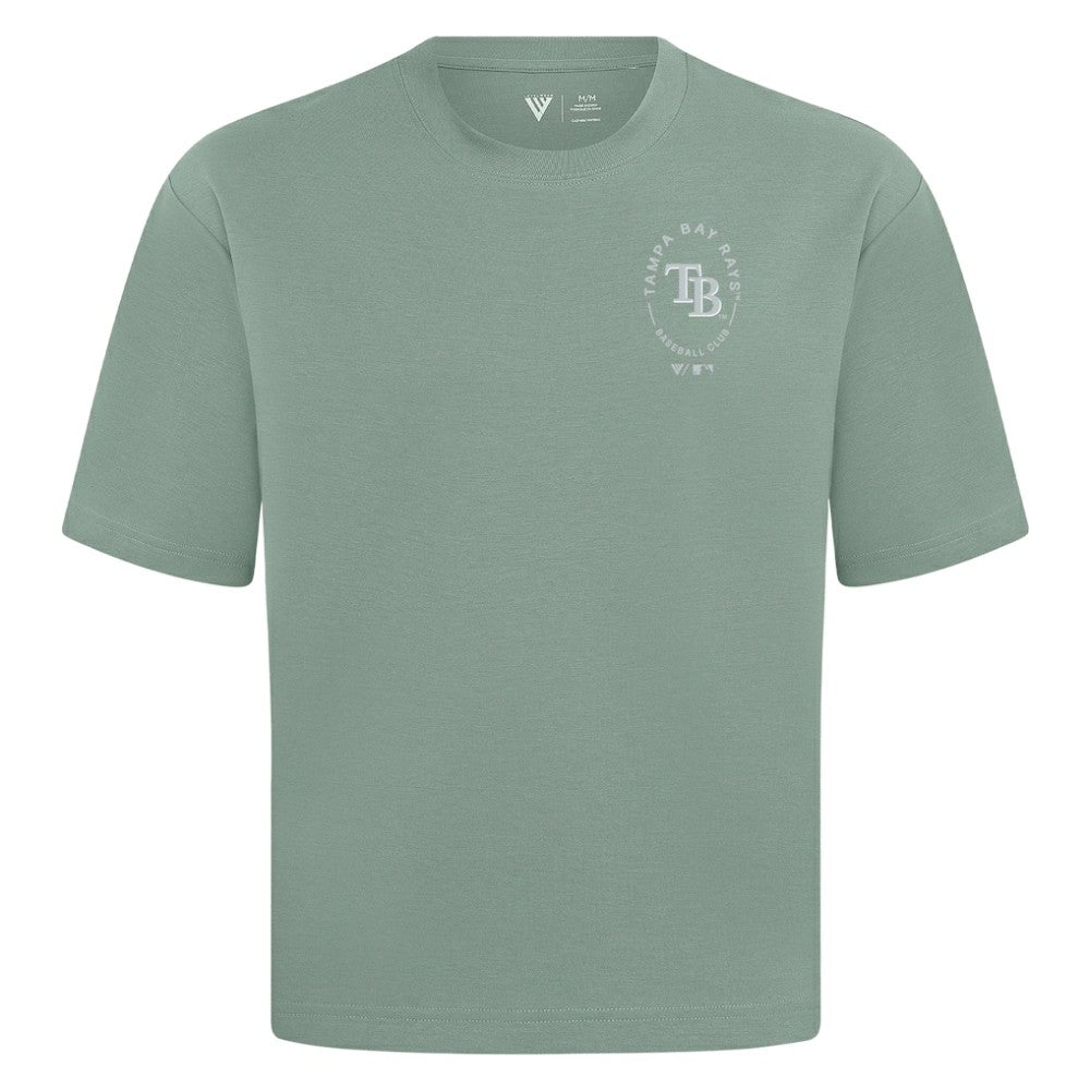 Tampa Bay Rays Levelwear Register Oversized Luxe Signature Knit T-Shirt Online