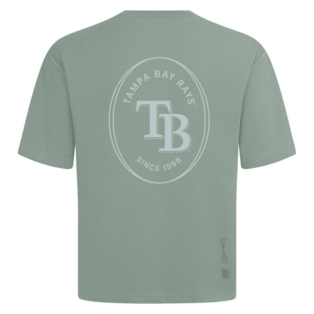 Tampa Bay Rays Levelwear Register Oversized Luxe Signature Knit T-Shirt Online