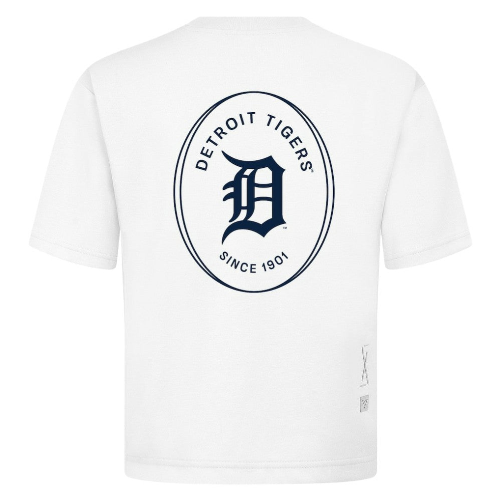 Detroit Tigers Levelwear Register Oversized Luxe Signature Knit T-Shirt Near Me