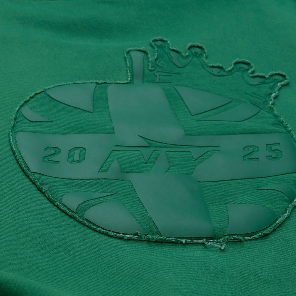 New York Jets Jets In London Downtown Collection Fleece Hoodie Green - Mitchell & Ness