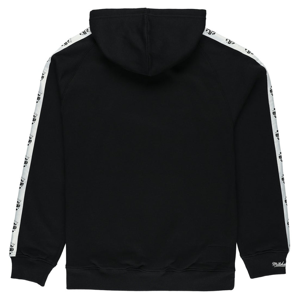 New York Jets In London Big Logo Raglan Hoodie Black - Mitchell & Ness