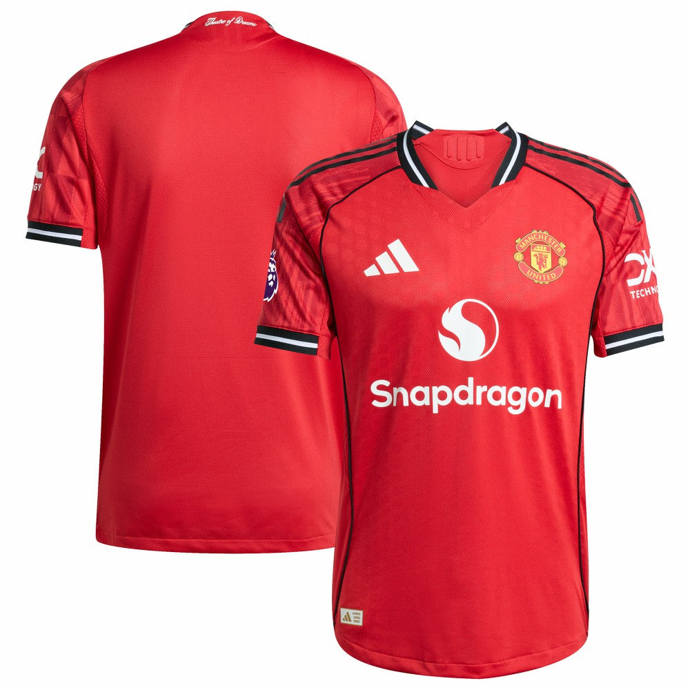 Adidas Manchester United Home 2025/26 Player Jerseys - Red