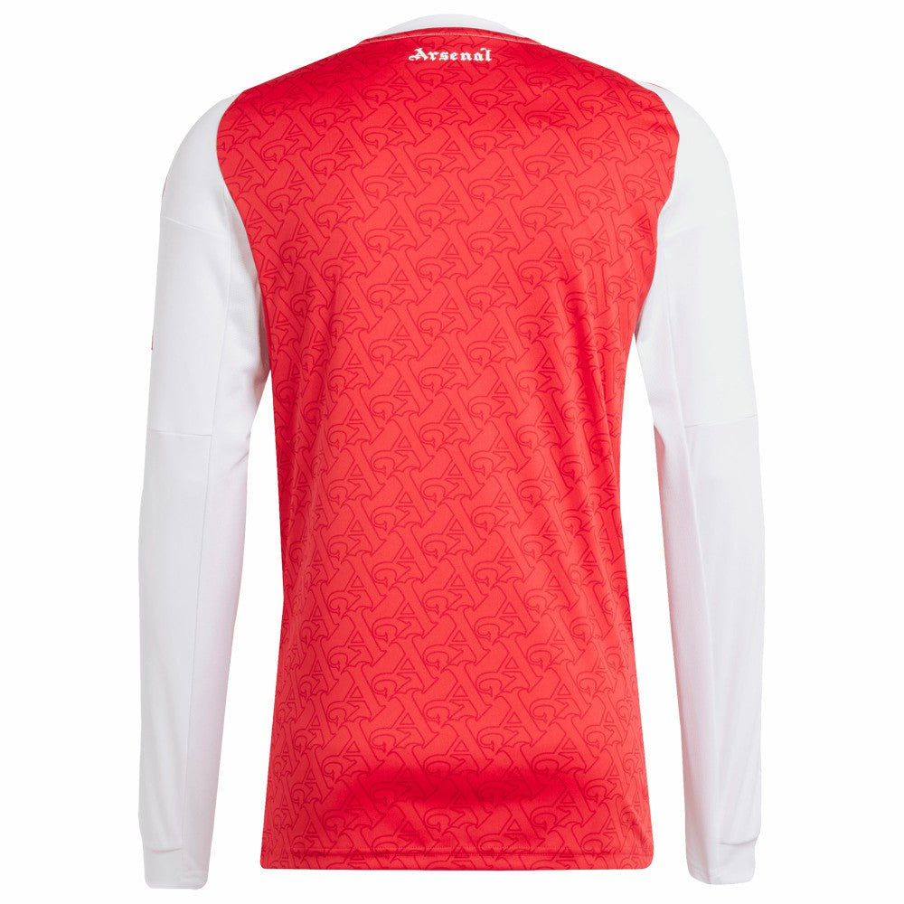 Adidas Arsenal 2025/26 Home Replica Long Sleeve Jerseys - Red