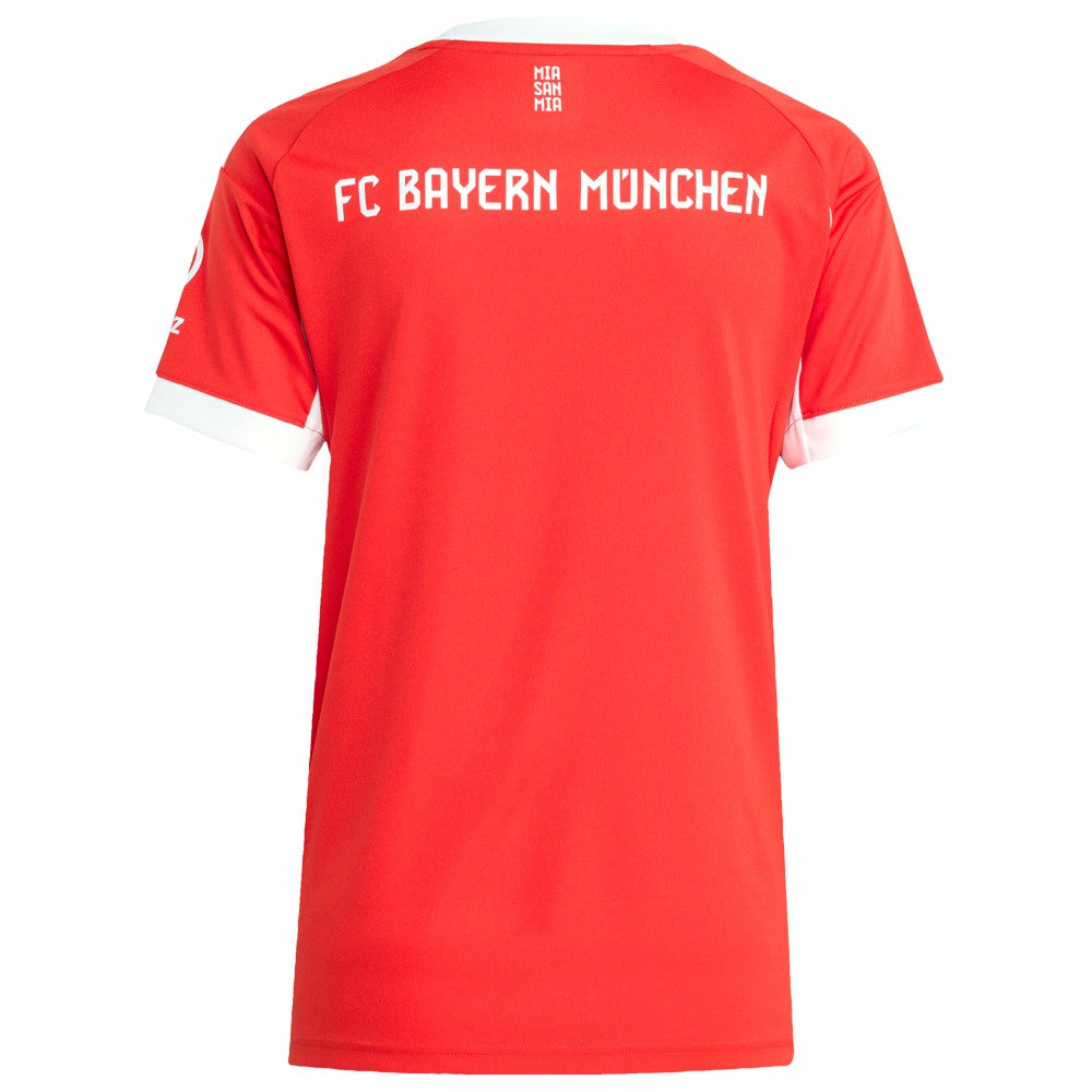 Adidas Bayern Munich Women's 2025/26 Home Replica Jerseys - Red