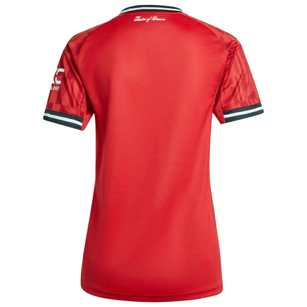 Adidas Manchester United Women's Home 2025/26 Replica Jerseys - Red