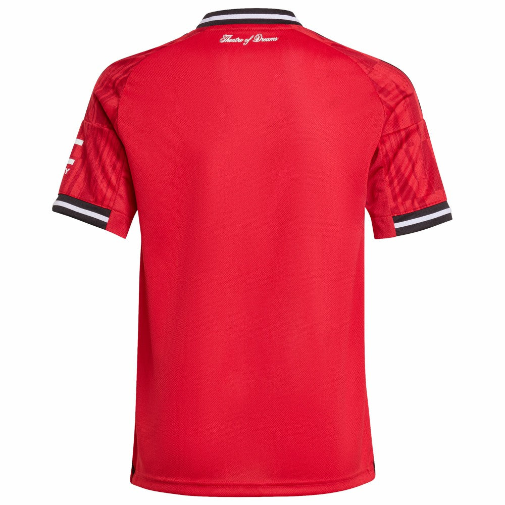 Adidas Manchester United Youth Home 2025/26 Replica Jerseys - Red