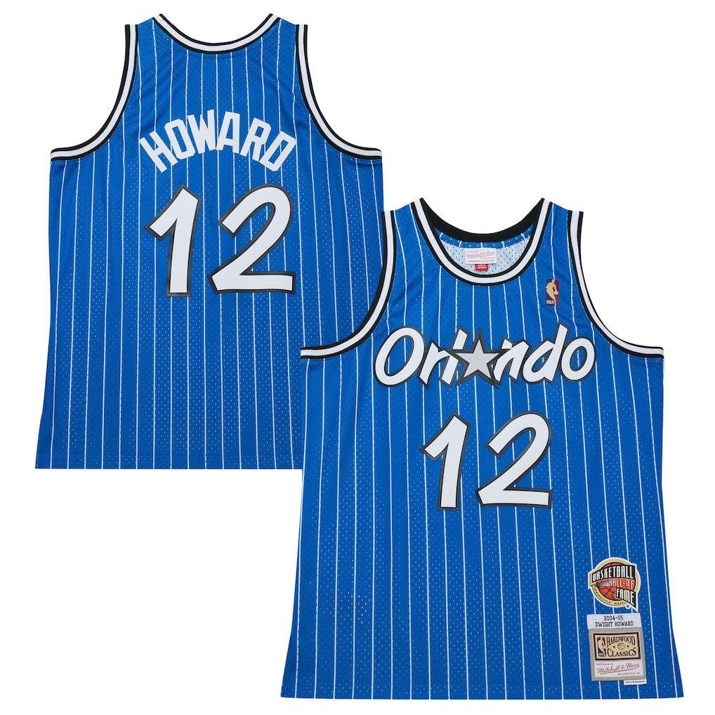 NBA - Dwight Howard Orlando Magic 2004/05 Hardwood Classics Hall of Fame Swingman Jersey - Blue