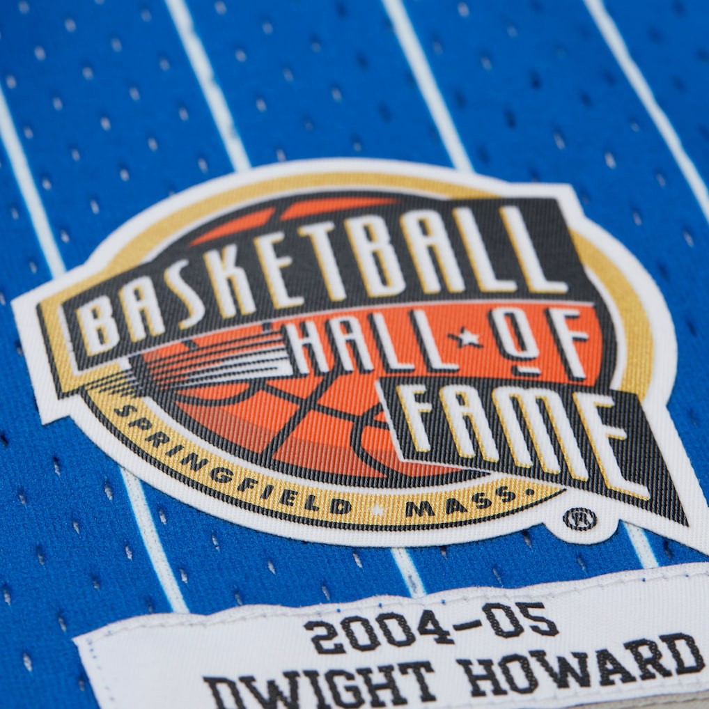 NBA - Dwight Howard Orlando Magic 2004/05 Hardwood Classics Hall of Fame Swingman Jersey - Blue