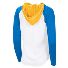 St. Louis Blues - G-III 4Her by Carl Banks Women's MVP Hooded Long-Sleeve T-Shirt White