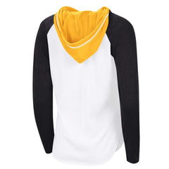 Boston Bruins G-III 4Her by Carl Banks Women's MVP Hooded Long-Sleeve T-Shirt White
