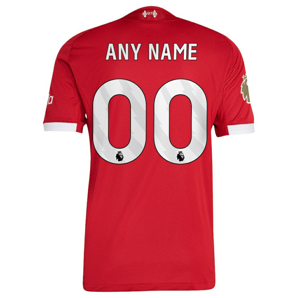 Adidas Liverpool 2025/26 Home Custom Jerseys - Red