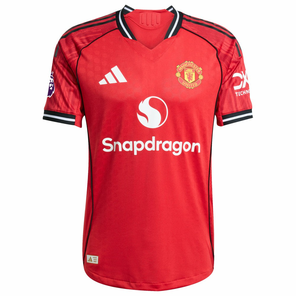 Adidas Manchester United Home 2025/26 Custom Jerseys - Red