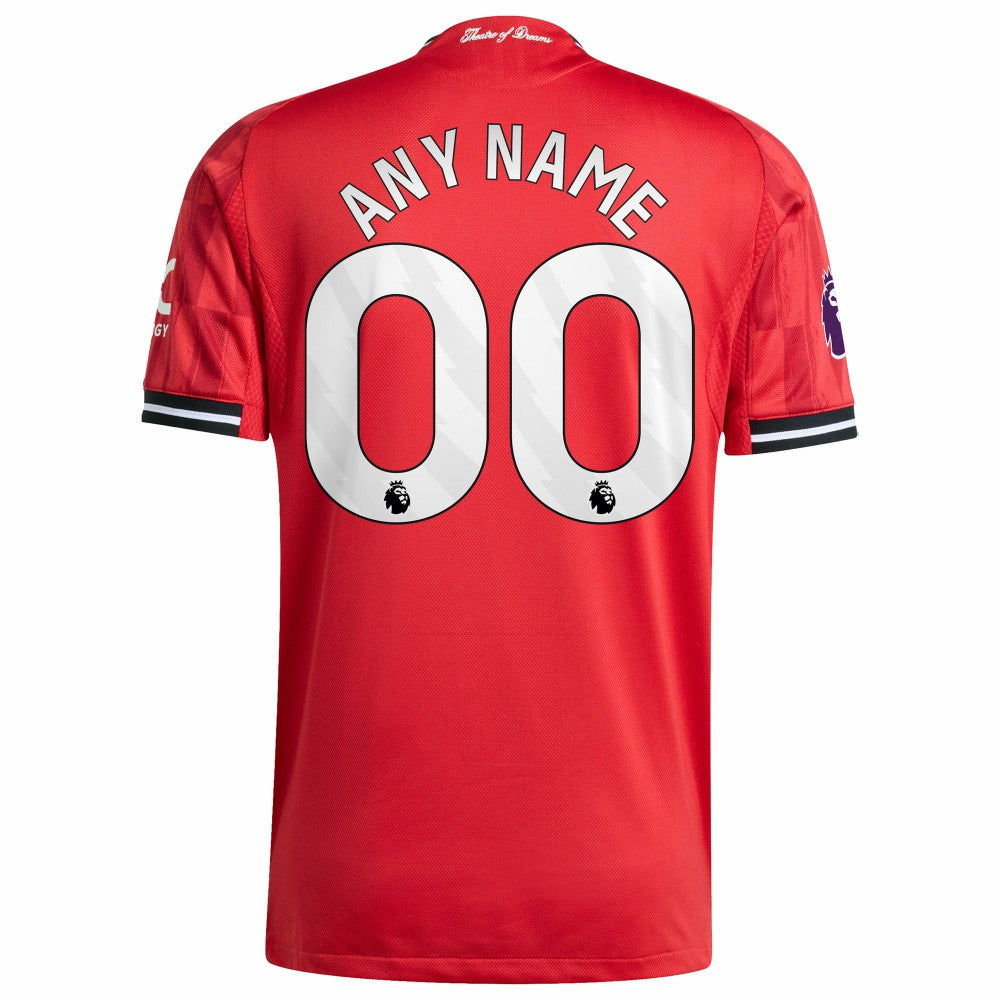 Adidas Manchester United Home 2025/26 Custom Jerseys - Red