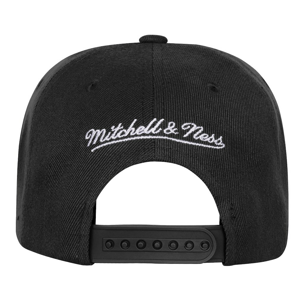 Mitchell & Ness - Chicago Bulls Youth 20th Anniversary Duo Front Snapback Hat - Black