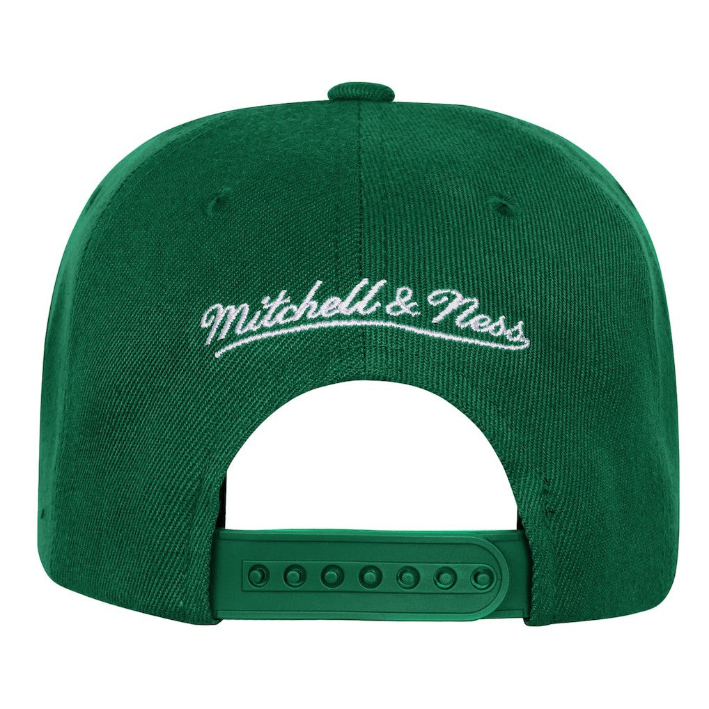 Mitchell & Ness - Boston Celtics Youth Anniversary Duo Front Snapback Hat - Kelly Green