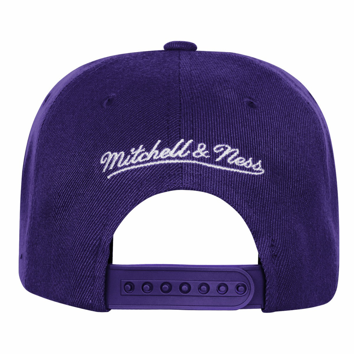 Mitchell & Ness - Los Angeles Lakers Youth 50th Anniversary Duo Front Snapback Hat - Purple