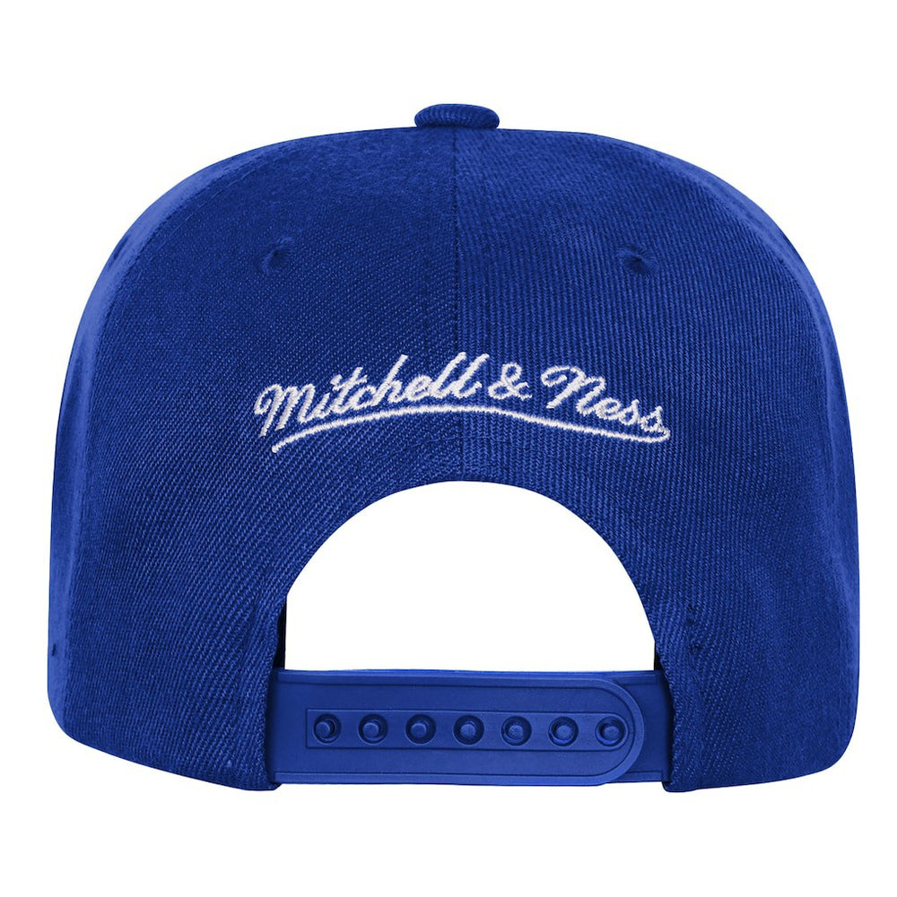 Mitchell & Ness - New York Knicks Youth 50th Anniversary Duo Front Snapback Hat - Blue