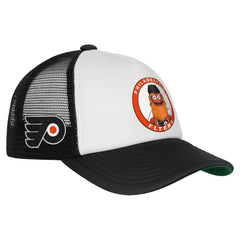 Philadelphia Flyers - Mitchell & Ness Youth Mascot Adjustable Trucker Hat White