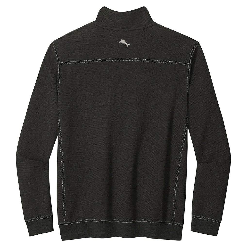 Minnesota Vikings Big & Tall Montego Bay Half-Zip Pullover Black - Tommy Bahama
