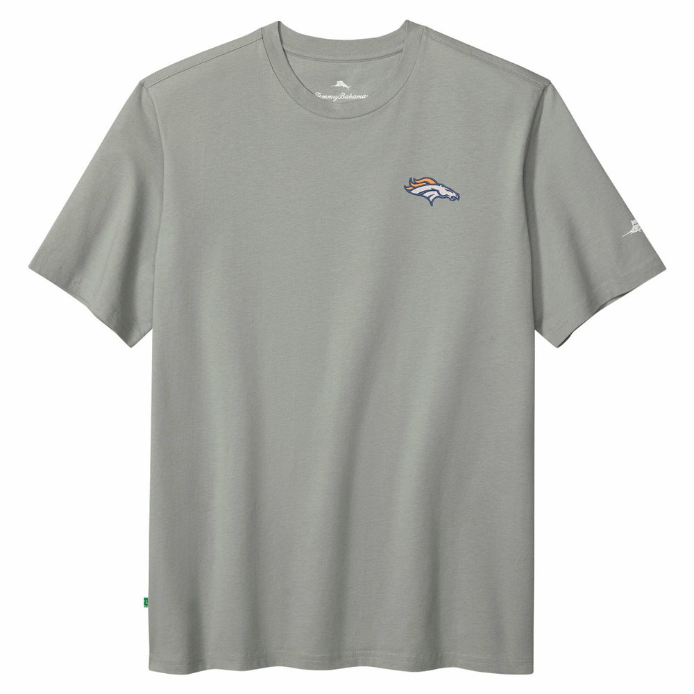 Denver Broncos Huddle & Hang Tens T-Shirt Gray - Tommy Bahama