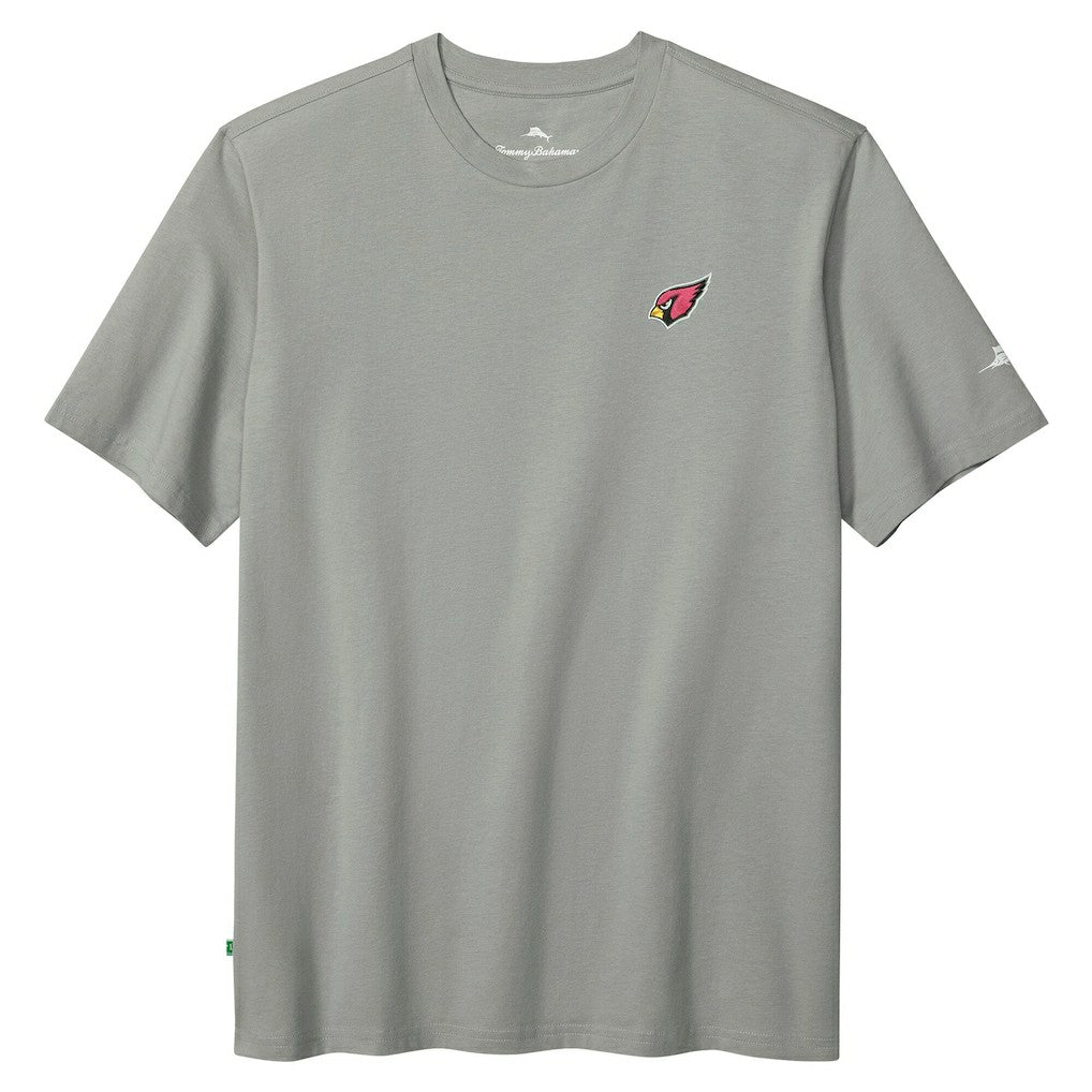 Arizona Cardinals Huddle & Hang Tens T-Shirt Gray - Tommy Bahama
