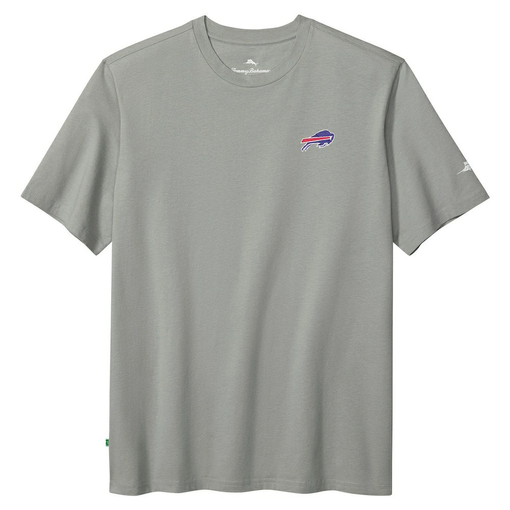 Buffalo Bills Huddle & Hang Tens T-Shirt Gray - Tommy Bahama