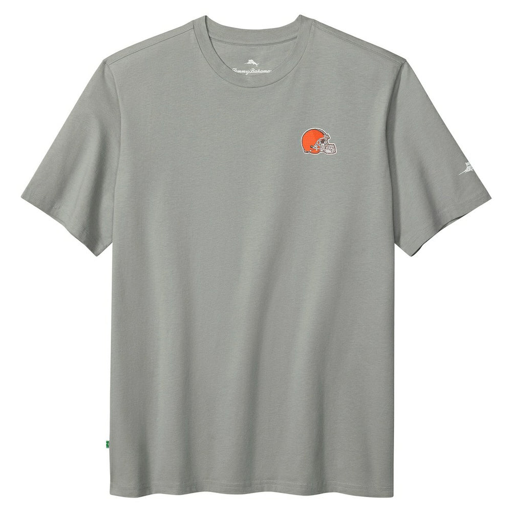 Cleveland Browns Huddle & Hang Tens T-Shirt Gray - Tommy Bahama