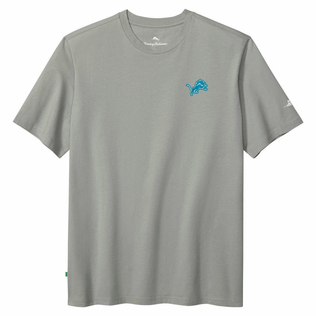 Detroit Lions Huddle & Hang Tens T-Shirt Gray - Tommy Bahama