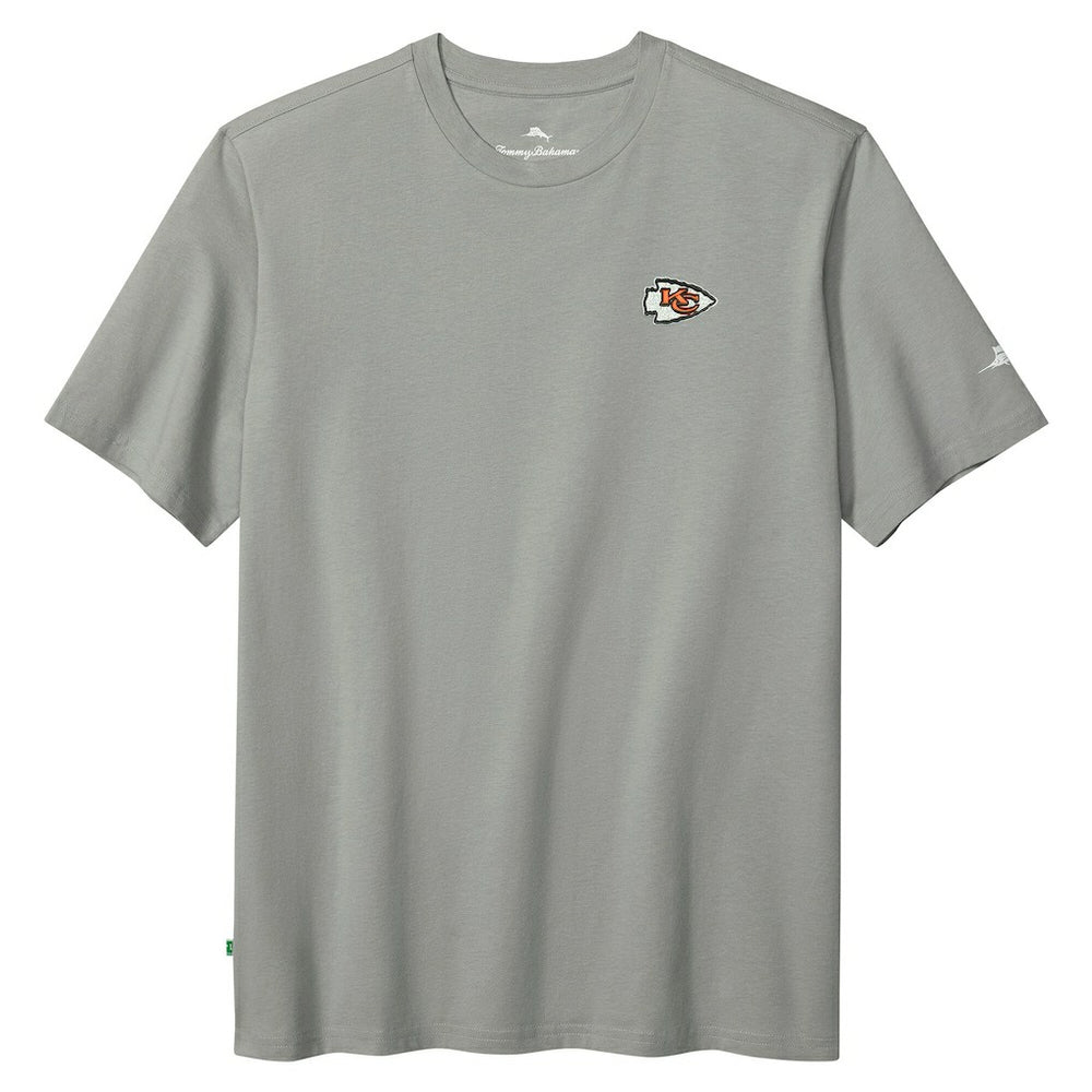 Kansas City Chiefs Huddle & Hang Tens T-Shirt Gray - Tommy Bahama