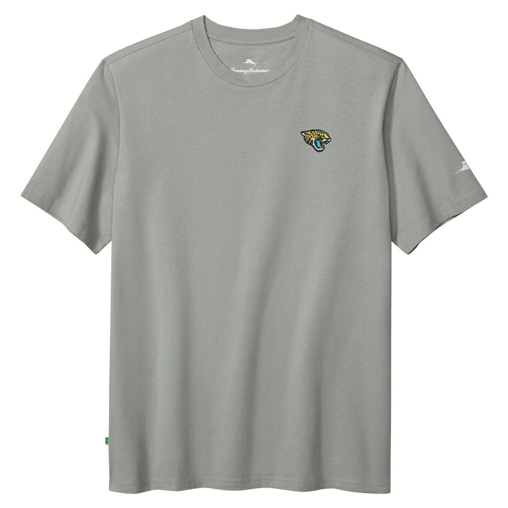 Jacksonville Jaguars Huddle & Hang Tens T-Shirt Gray - Tommy Bahama
