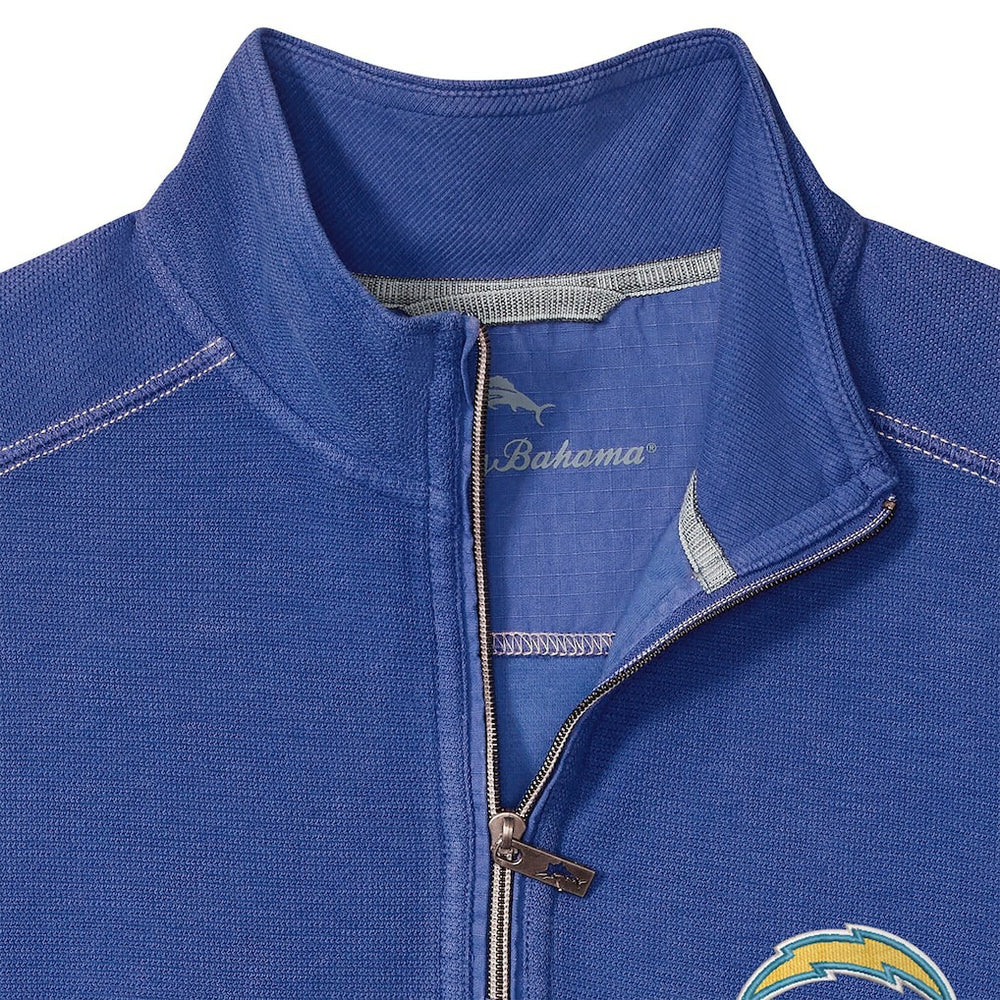 Los Angeles Chargers Sport Tobago Half-Zip Pullover Royal - Tommy Bahama
