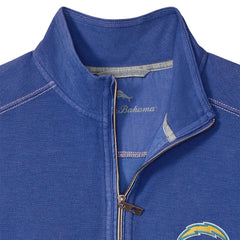 Los Angeles Chargers Sport Tobago Half-Zip Pullover Royal - Tommy Bahama
