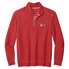 Kansas City Chiefs Sport Tobago Half-Zip Pullover Red - Tommy Bahama