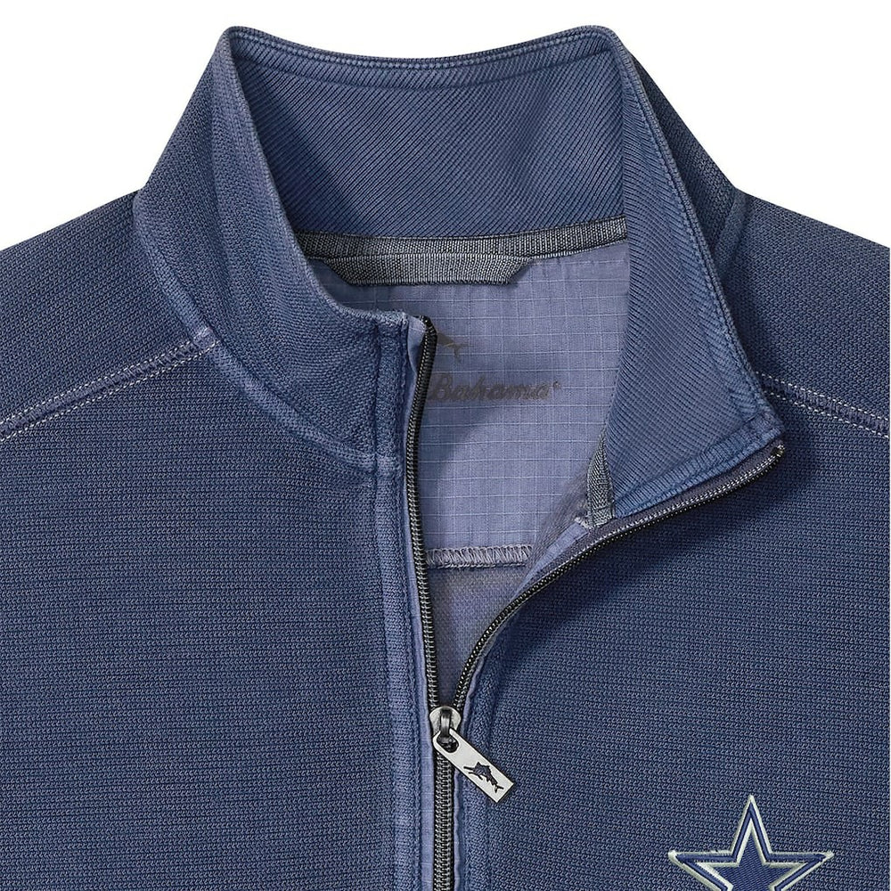 Dallas Cowboys Sport Tobago Half-Zip Pullover Navy - Tommy Bahama