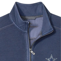 Dallas Cowboys Sport Tobago Half-Zip Pullover Navy - Tommy Bahama