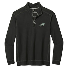 Philadelphia Eagles Sport Tobago Half-Zip Pullover Black - Tommy Bahama