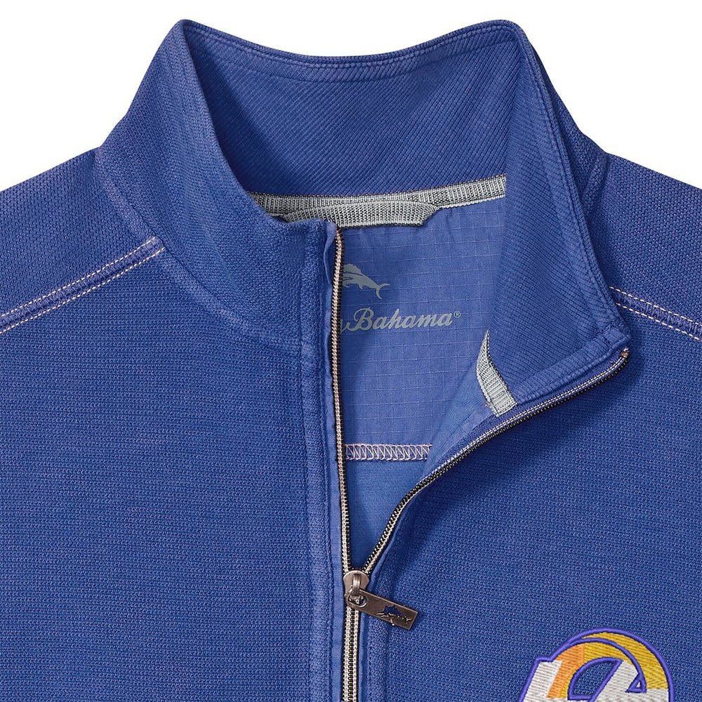 Los Angeles Rams Sport Tobago Half-Zip Pullover Royal - Tommy Bahama