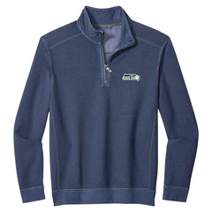 Seattle Seahawks Sport Tobago Half-Zip Pullover College Navy - Tommy Bahama