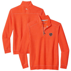 Chicago Bears Sport Tobago Half-Zip Pullover Orange - Tommy Bahama