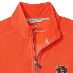 Chicago Bears Sport Tobago Half-Zip Pullover Orange - Tommy Bahama